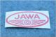 nálepka JAWA - červená 100x50