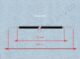 bowden přední brzdy + 20cm - SŠ ( Panelka ) CZK  (011149)