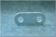 držák přední stupačky rádlovaný - plocháč ( Pérák ) zinek  (020412)