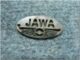 přívěsek JAWA ovál, vzhled šablona - 32x16 mm  (930629)