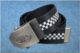 belt JAWA / textile black checkerboard - size 150cm  (930813)