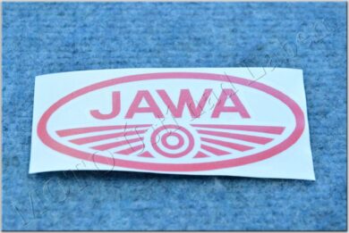 nálepka JAWA - červená 100x50  (010266)