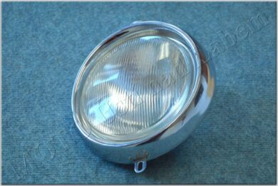 Headlight unit w/ rim ( Panelka ) /wo bulb, socket  (010546)