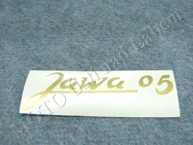 nálepka JAWA 05 - zlatá ( Pionýr 05 )  (110063)