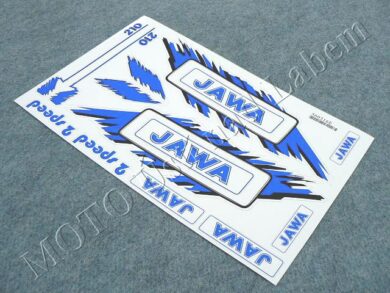 nálepky JAWA arch - modrá ( BAB 210 )  (120066)