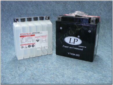 akumulátor 12V 9Ah LP YTX9A-BS ( 132x72x140 )  (820105)