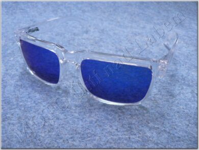 brýle motocyklové - modrá skla ( SHIRO )  (870027)