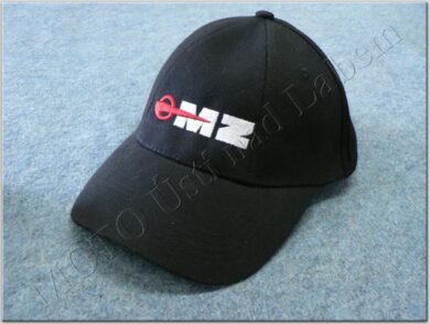 čepice s kšiltem - logo MZ - černá  (930551)
