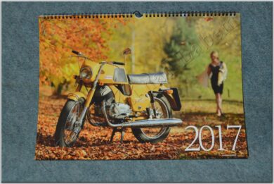 kalendář 2017 - Československé motocykly ( 450x315 )  (930709)