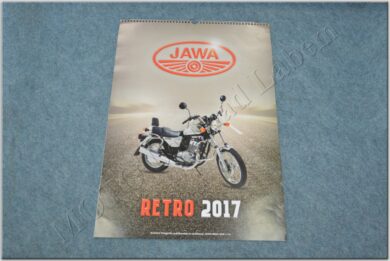 kalendář 2017 - JAWA, RETRO ( 420x600 )  (930714)