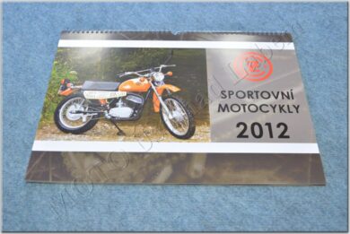 kalendář 2012 - sportovní motocykly ČZ ( 420x300 )  (930735)