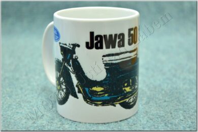 hrnek s potiskem motocyklu ( Jawa 50 typ 21 sport )  (930857)