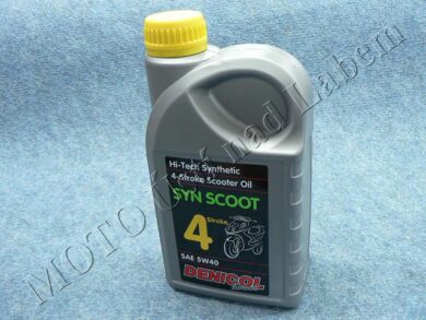 olej motorový 4T  5W-40 Hi-synth SYN SCOOT (1L) Denicol  (950026)