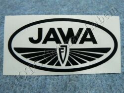 nálepka JAWA FJ - černá 100x50