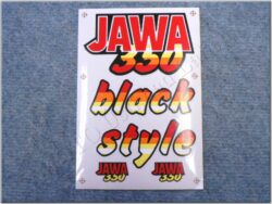 nálepka arch JAWA 350 BLACK STYLE ( Jawa 640 )