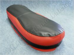 Seat cover, black-red ( Pionyr 20,21 )