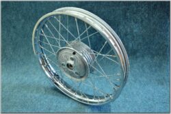 wheel 16 "x 1,5 complete - bare (Pio 20) stainless steel