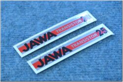 nálepky sada 2ks -  JAWA Transistor 25 ( BAB 207,228 )