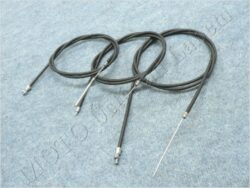 Bowden Cables, set 3pcs. w/o adjuster ( ČZ 501 )
