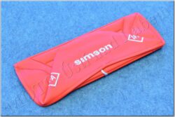 Seat cover, red ( Simson S51 Enduro )