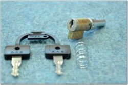 Handlebar lock, steering , 2x key ( Simson 50 )