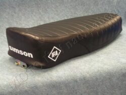 sedlo úplné - prošívané ( Simson S51 Enduro ) černé