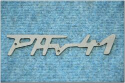 logo PAV 41 ( PAV ) nerez 0,8mm