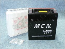 Battery assy. 12V 16Ah MCN/Dynavolt YTX16-BS ( 148x87x163 )