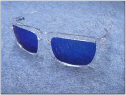 brýle motocyklové - modrá skla ( SHIRO )