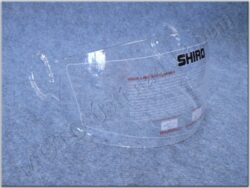 plexi-štít motopřilby SH-61 ( SHIRO ) - čirý