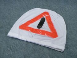 návlek na helmu s výstražným trojúhelníkem ( Louis )
