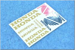 Stickers sheet HONDA - gold/black/red