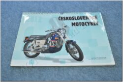 kalendář 2012 - československé motocykly ( 420x315 )