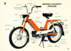 plakát - moped ( BAB 207 )