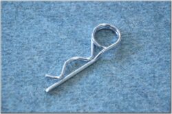 Hitch pin clip double loop 3,2x85 ( UNI )